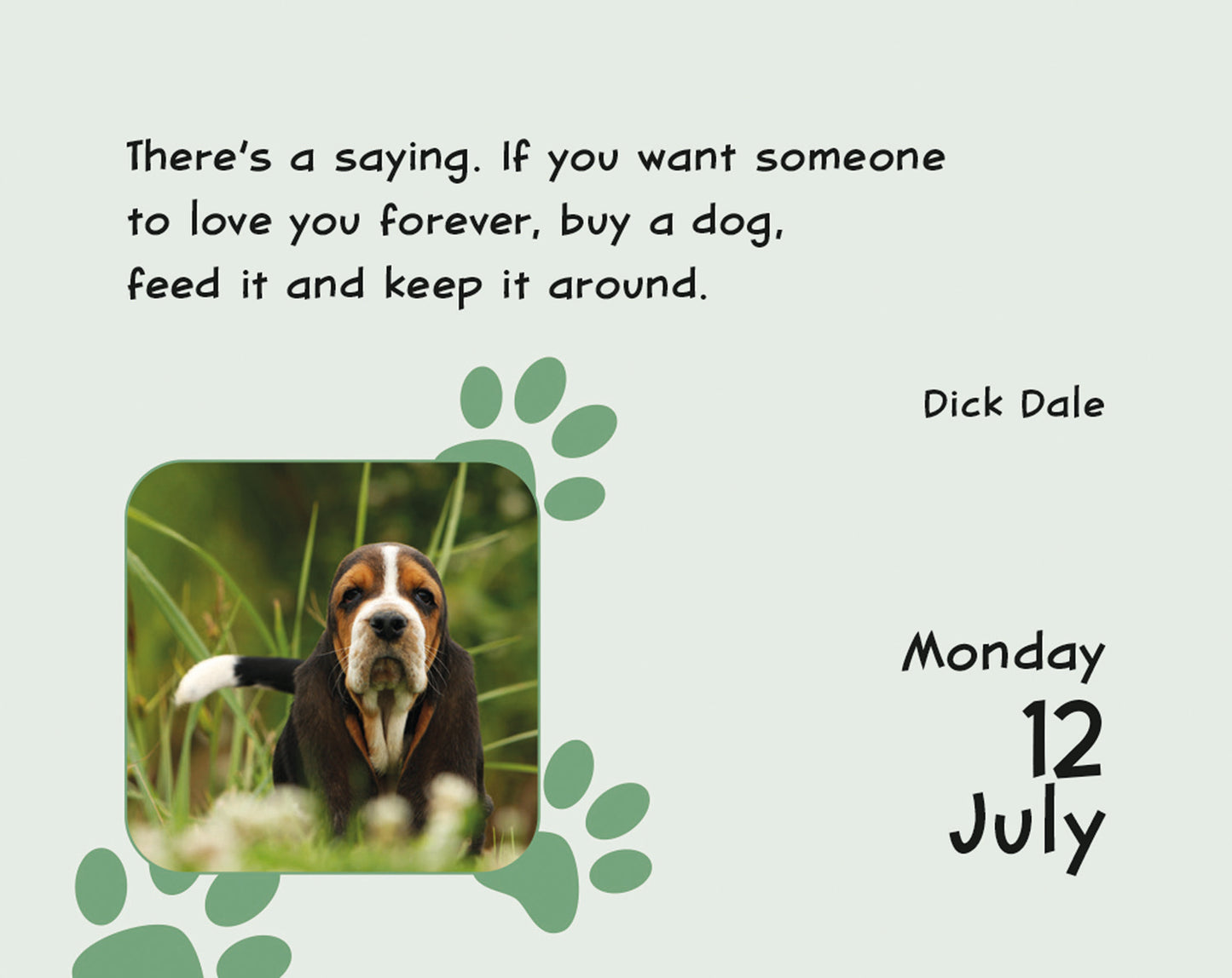 Puppies Mini Box Calendar 2027