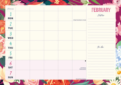 This is Our Year Week-To-View Planner A4 Calendar 2027