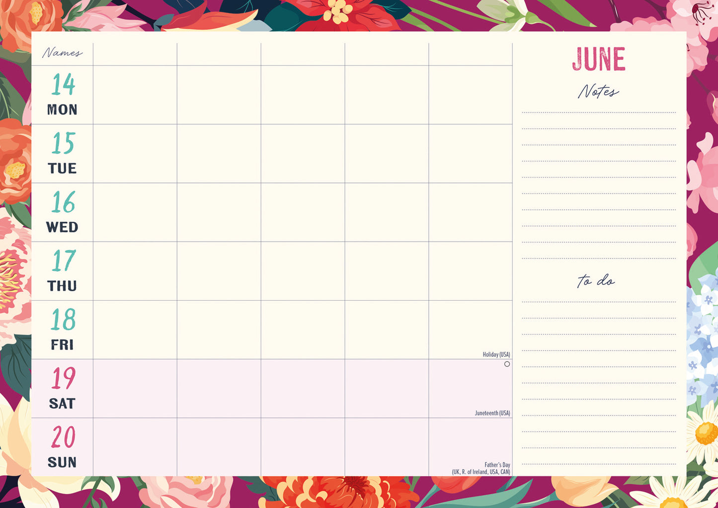 This is Our Year Week-To-View Planner A4 Calendar 2027