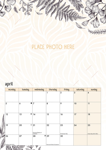 Your Family Photos A4 Calendar 2027