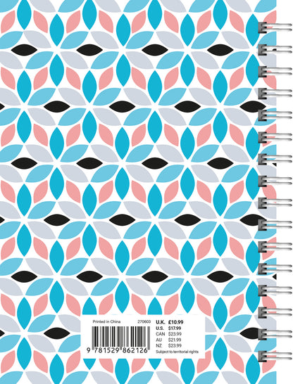 Organised Family (Geometric) Planner A5 Diary 2027