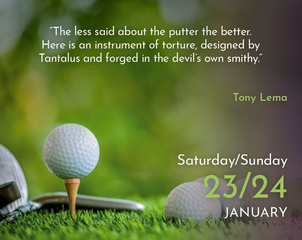 Golf Quips Mini Box Calendar 2027