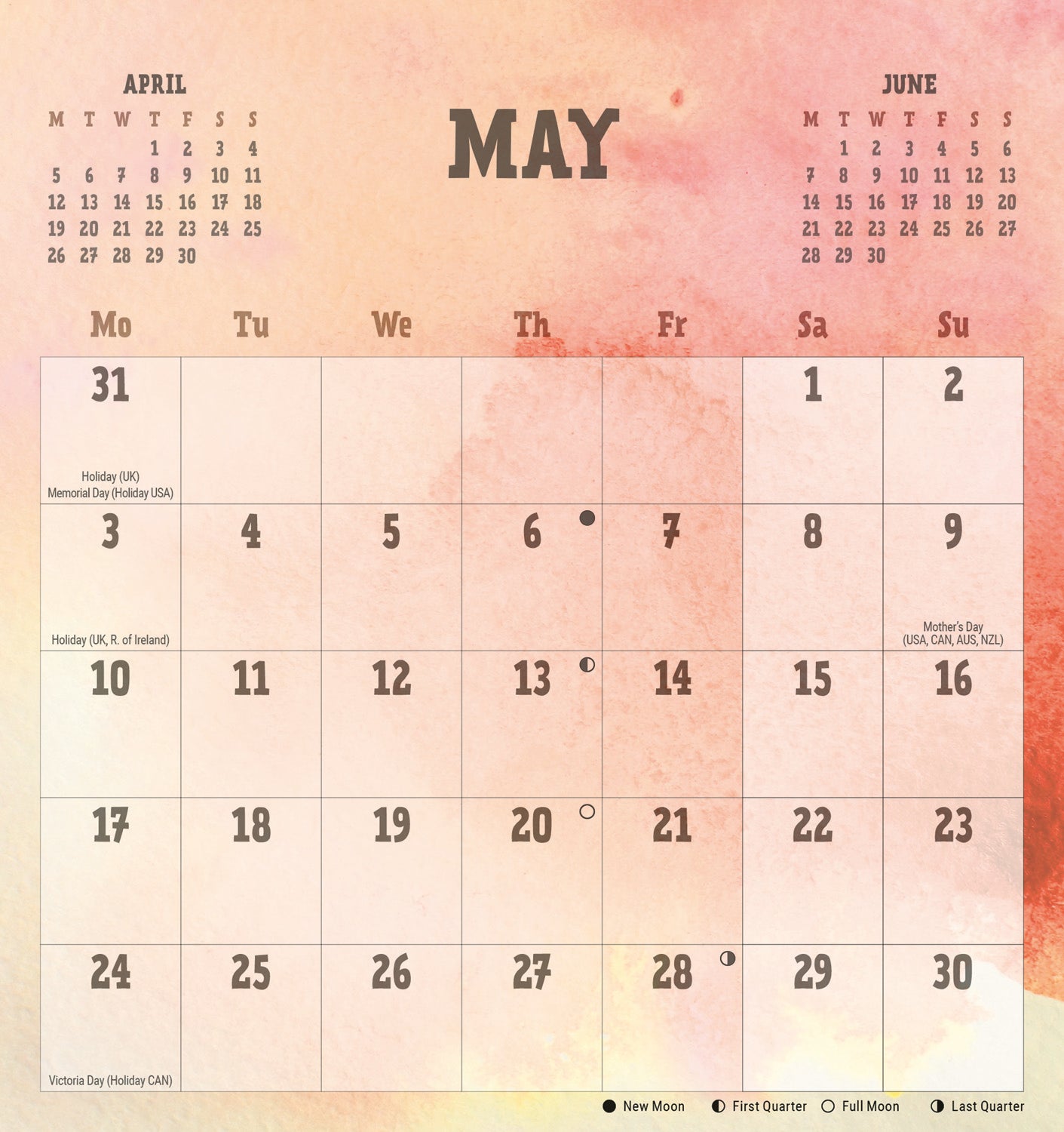Be Organised and Be Awesome Easel Calendar 2027