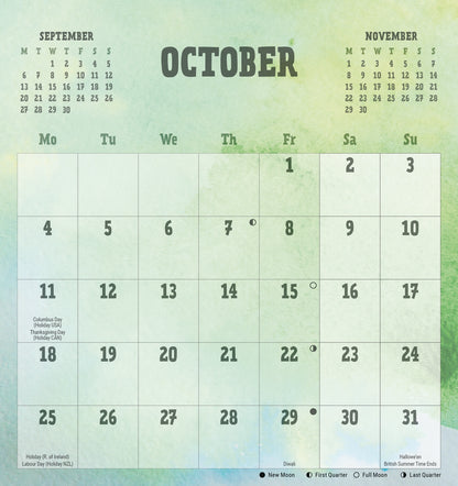 Be Organised and Be Awesome Easel Calendar 2027