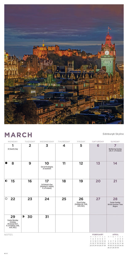 Scotland Mini Calendar 2027