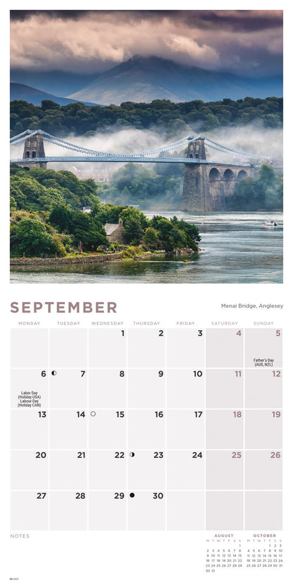Britain Mini Calendar 2027