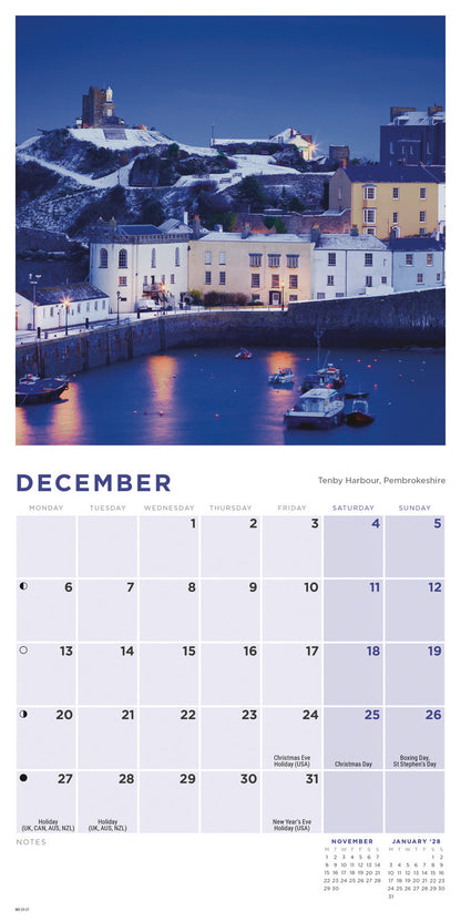 Britain Mini Calendar 2027
