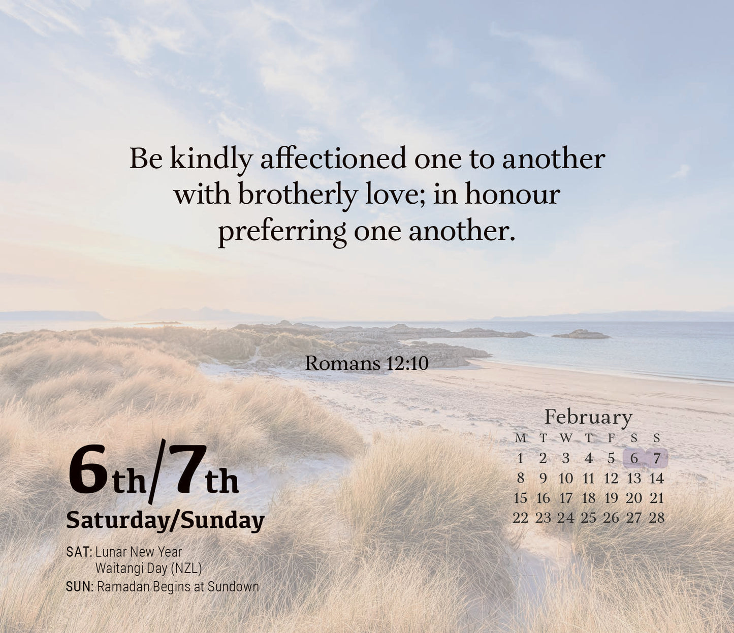 Bible Verses Box Calendar 2027
