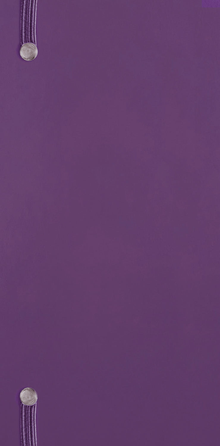 Sunday Start Purple Soft Touch Slim Diary 2027