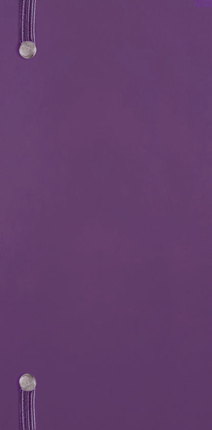 Sunday Start Purple Soft Touch Slim Diary 2027