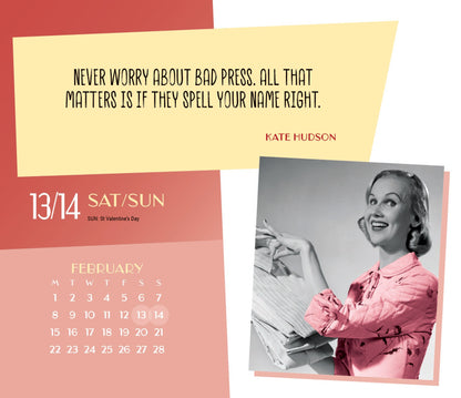 Wit of Women Box Calendar 2027