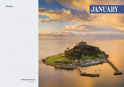 Cornwall A6 Diary 2027