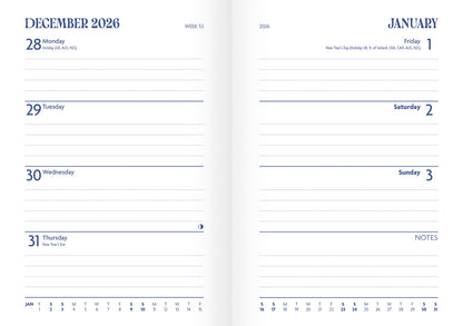 Cornwall A6 Diary 2027