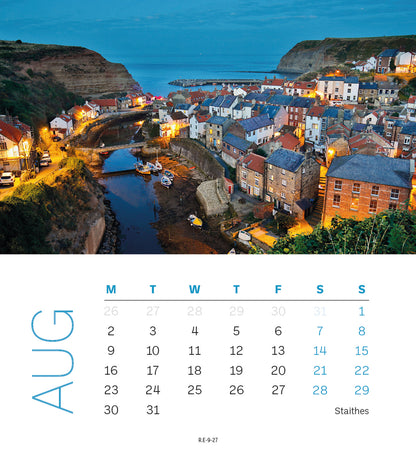 Yorkshire Mini Easel Calendar 2027