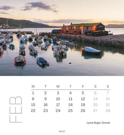 West Country Mini Easel Calendar 2027