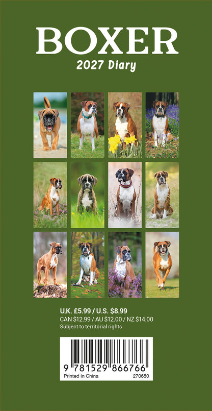 Boxers Slim Diary 2027