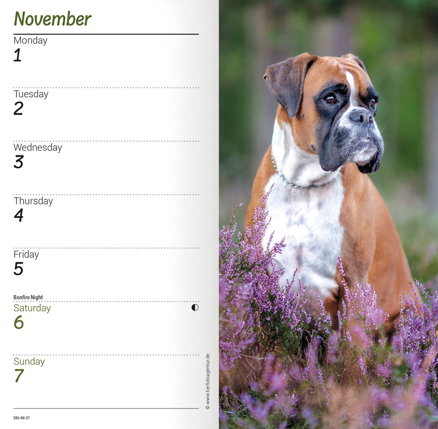 Boxers Slim Diary 2027