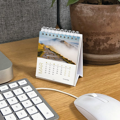 Peak District Mini Easel Calendar 2027
