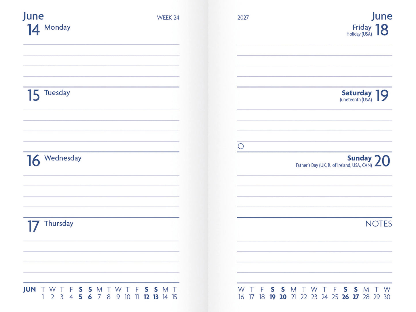 Fashion Diary Purple Soft Touch Pkt Diary 2027