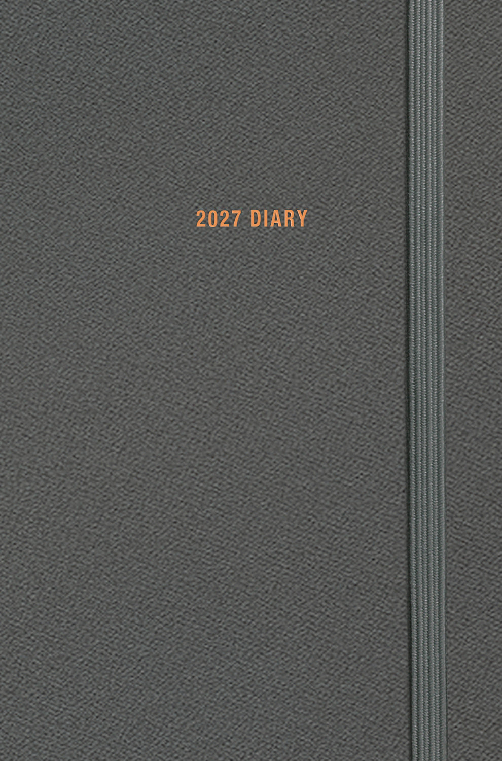 Fashion Diary Charcoal Pkt Diary 2027