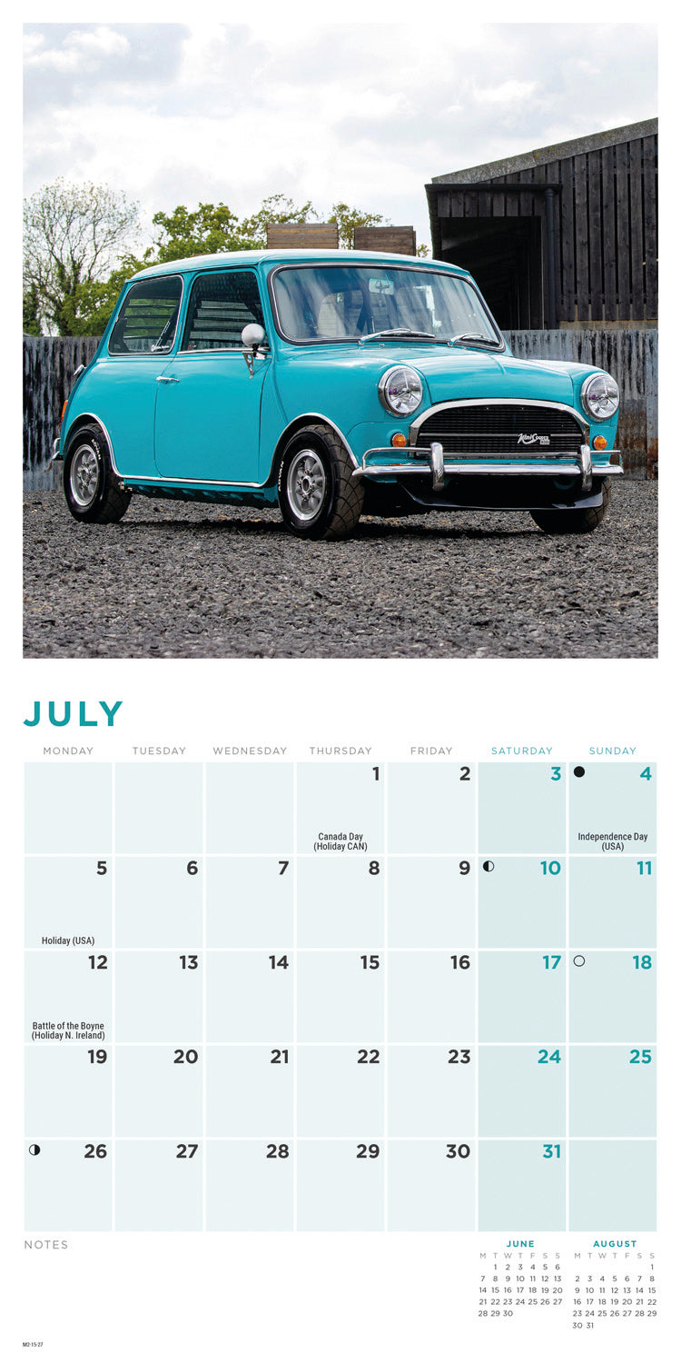 Mini Original Mini Calendar 2027