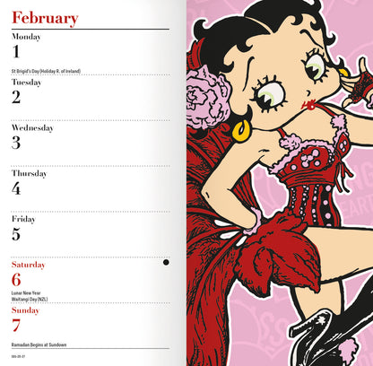 Betty Boop Slim Diary 2027