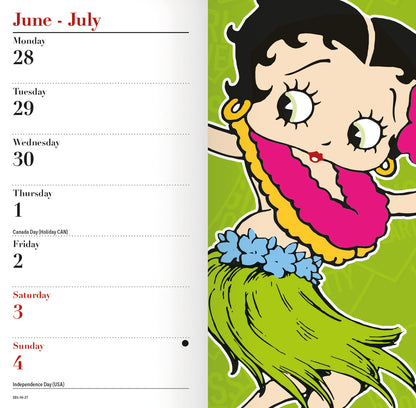 Betty Boop Slim Diary 2027