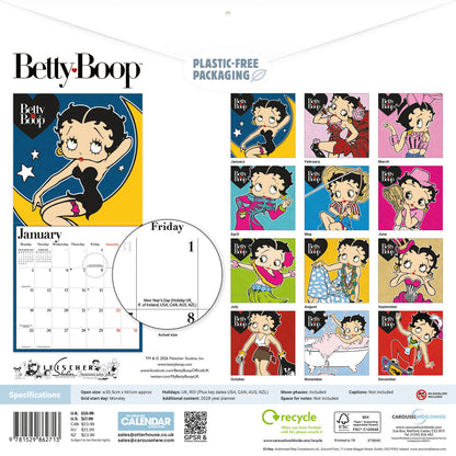 Betty Boop Wall Calendar 2027