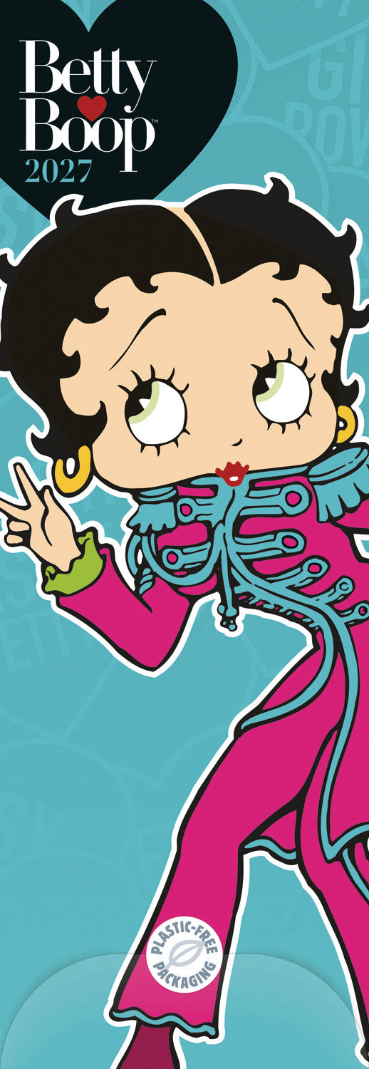 Betty Boop Slim Calendar 2027