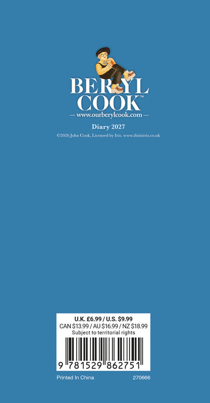 Beryl Cook Slim Diary 2027