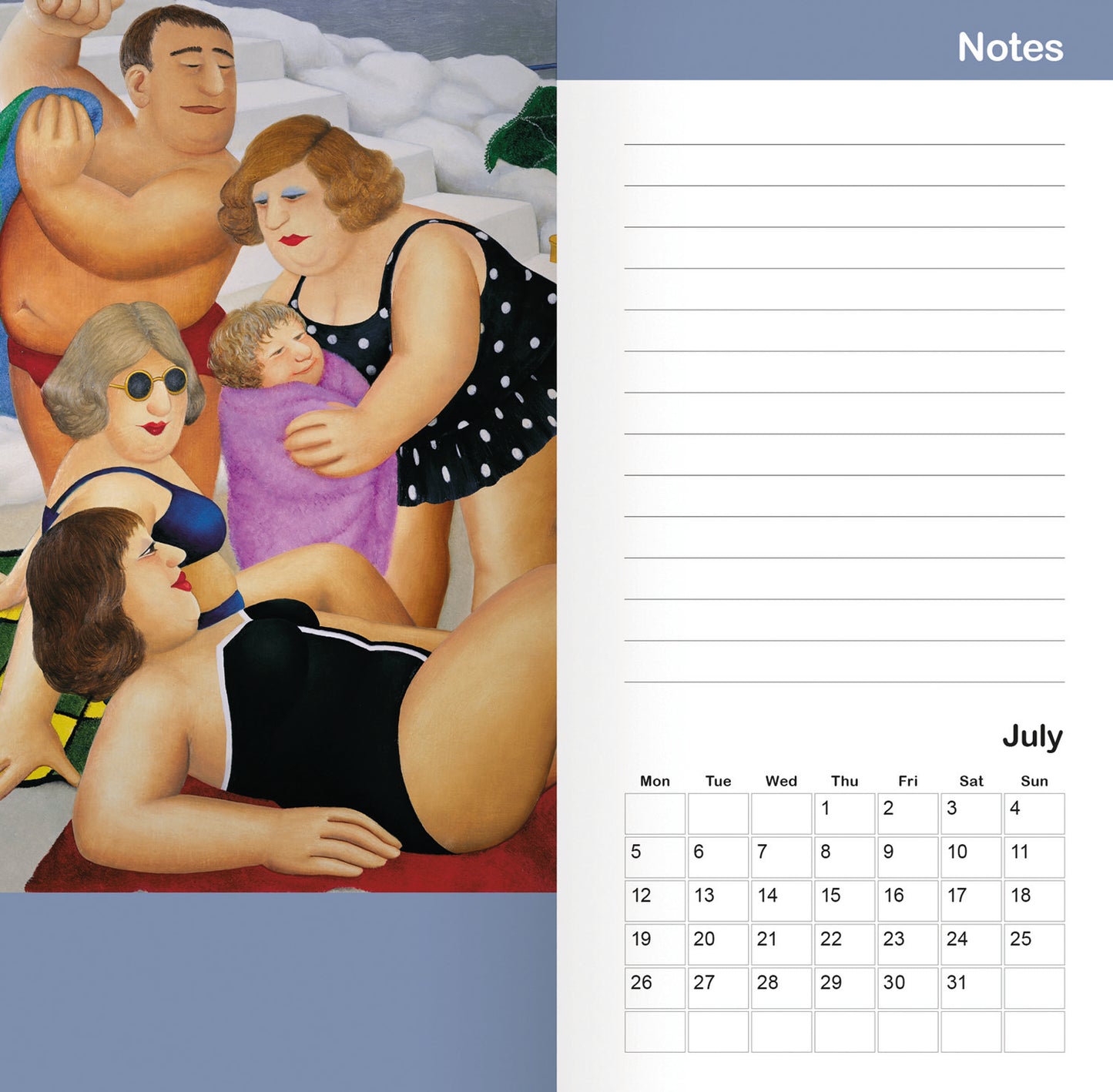 Beryl Cook Slim Diary 2027