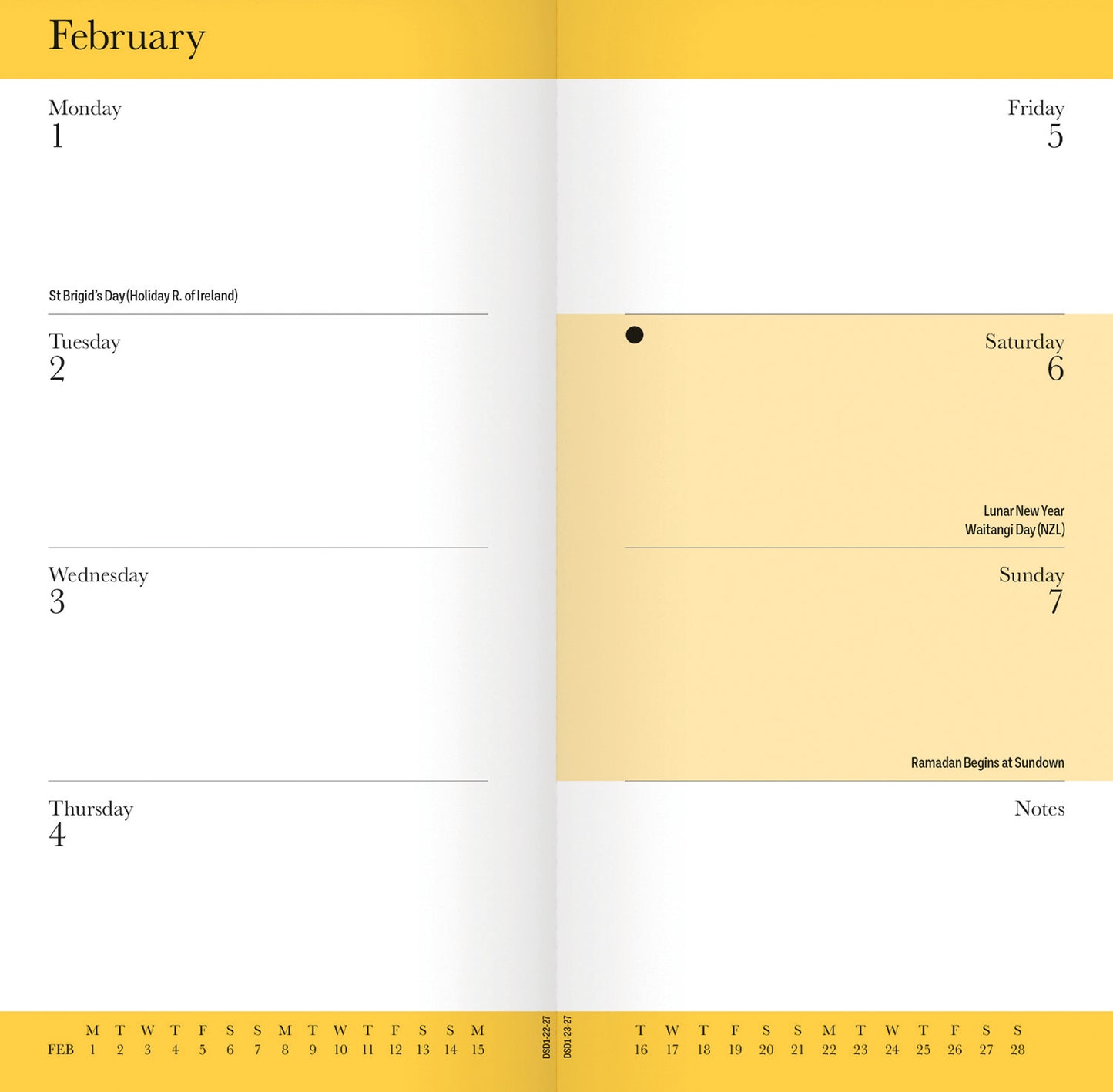 Bree Merryn Bumble & Buddies Slim Diary 2027