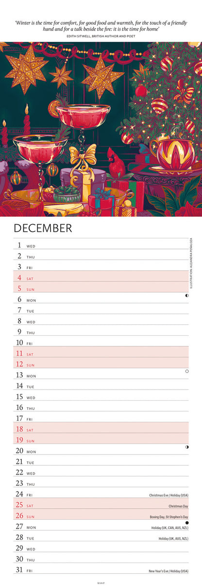 Breathe Slim Calendar 2027