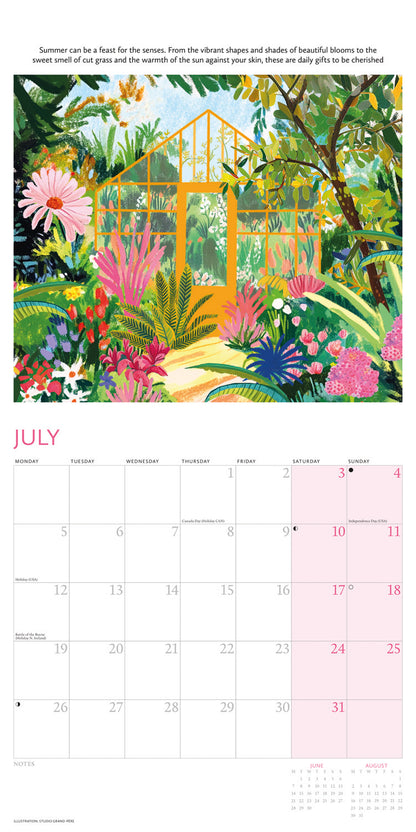 Breathe Wall Calendar 2027