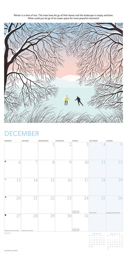 Breathe Wall Calendar 2027
