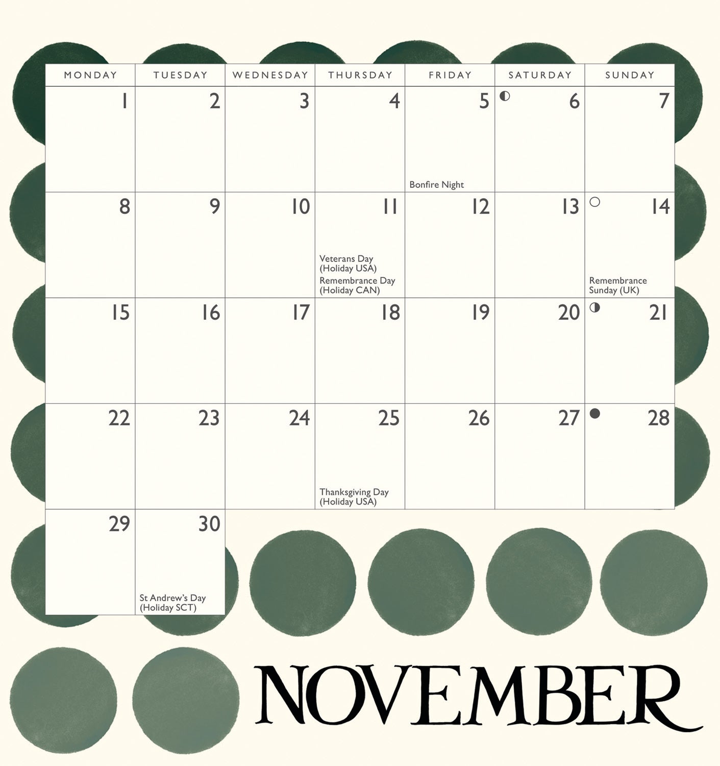 Emma Bridgewater Easel Calendar 2027