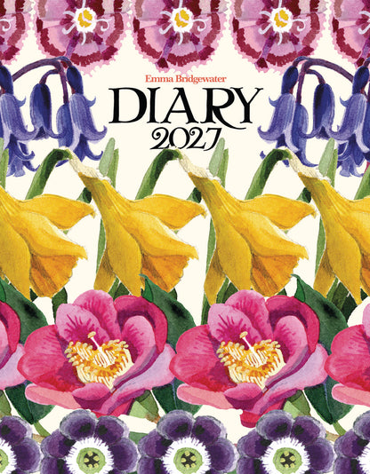 Emma Bridgewater Flowers Deluxe Diary 2027