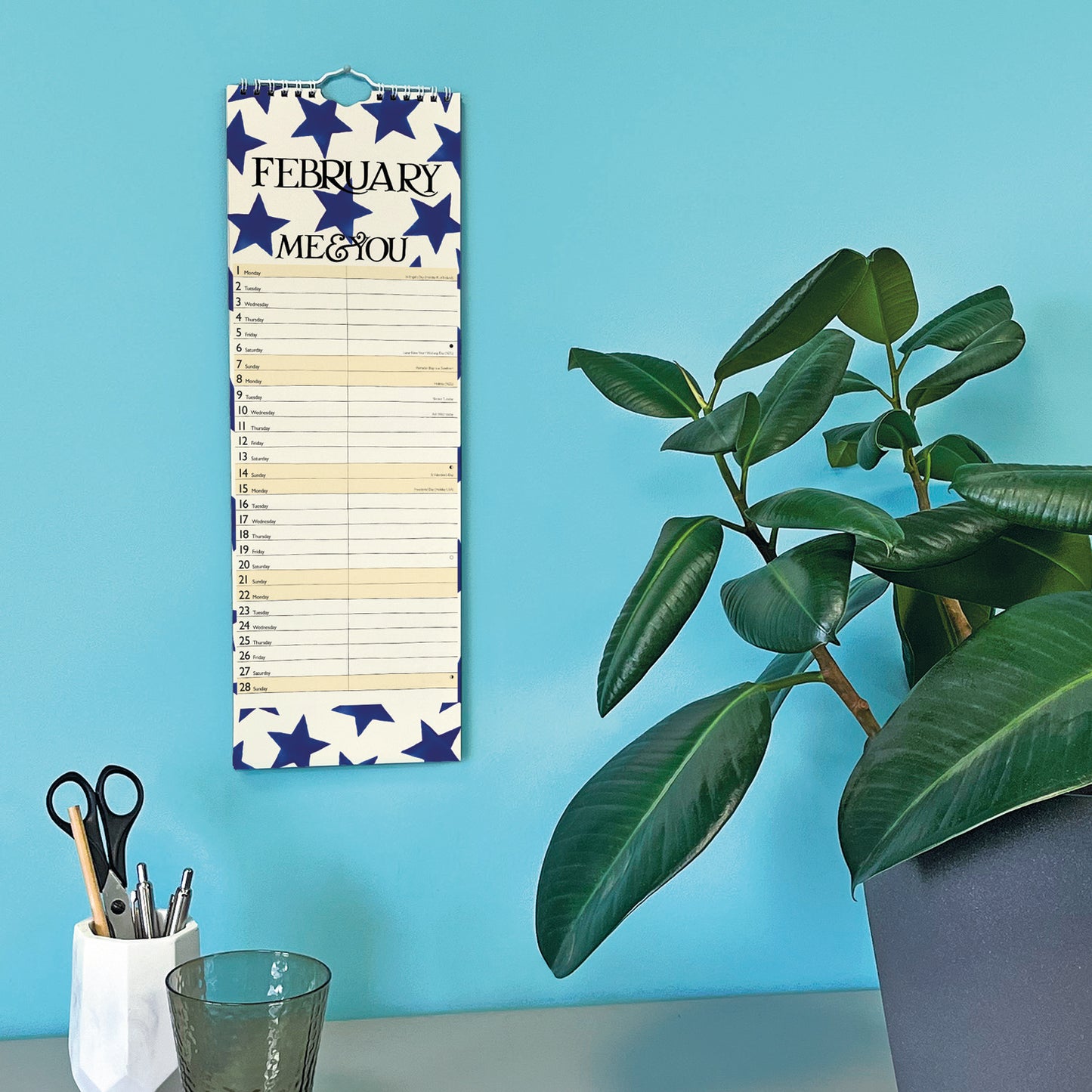 Emma Bridgewater Me & You Planner Slim Calendar 2027