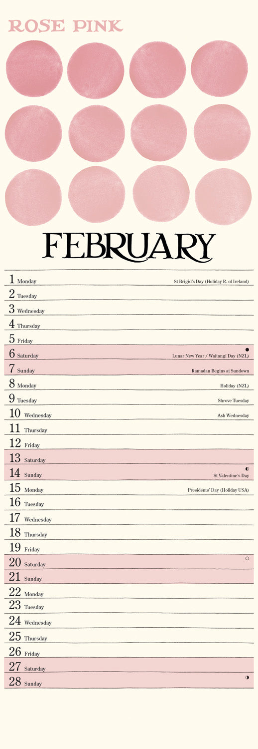 Emma Bridgewater Slim Calendar 2027