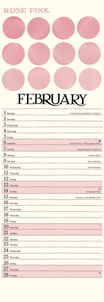 Emma Bridgewater Slim Calendar 2027