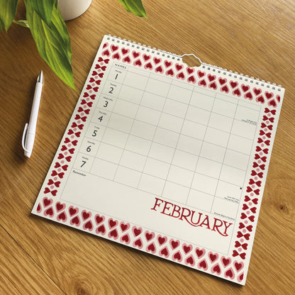 Emma Bridgewater Sponged WT Planner Wall Calendar 2027