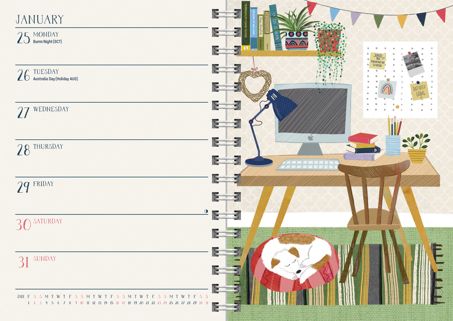 Georgia Breeze A5 Diary 2027