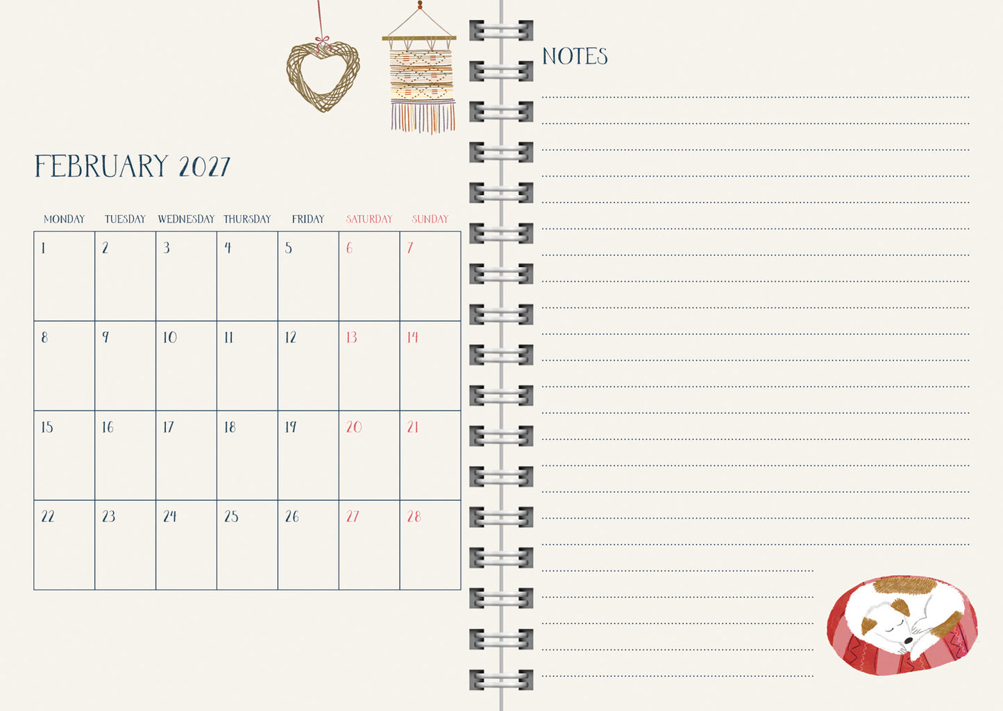 Georgia Breeze A5 Diary 2027