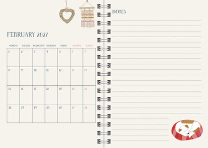 Georgia Breeze A5 Diary 2027
