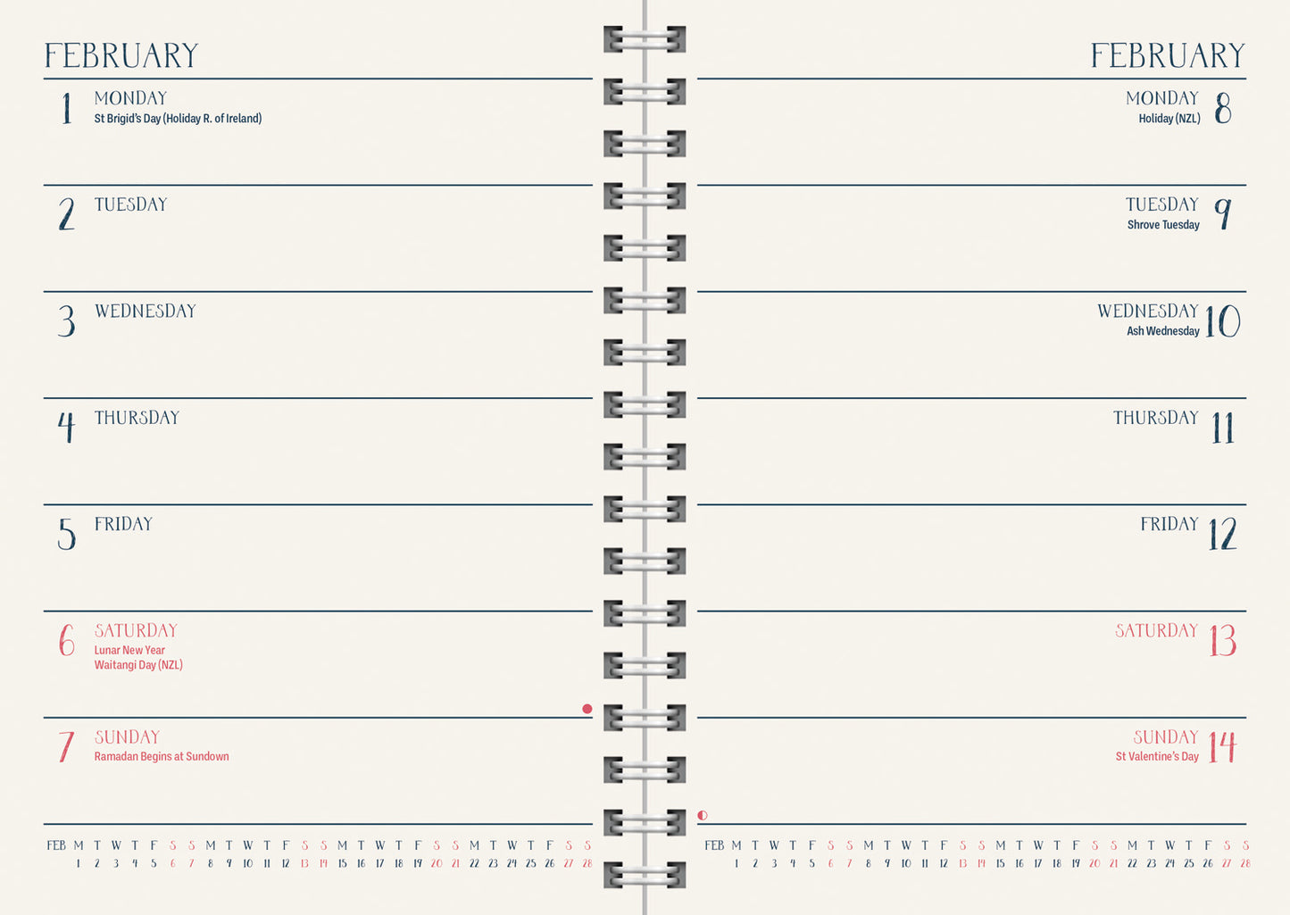 Georgia Breeze A5 Diary 2027