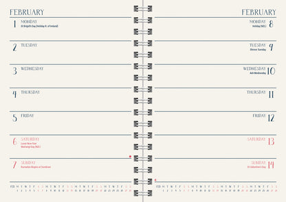 Georgia Breeze A5 Diary 2027