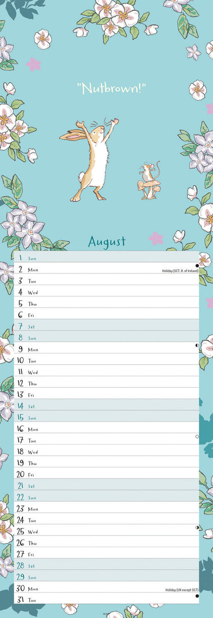 Guess How Much I Love You Slim Calendar 2027
