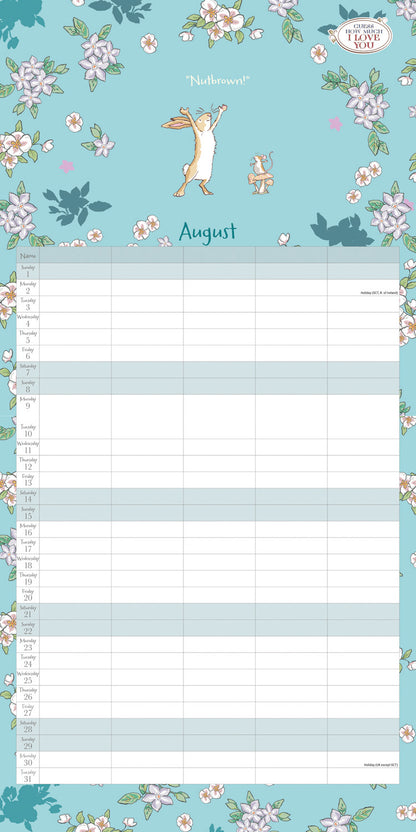 Guess How Much I Love Yo Planner Wall Calendar 2027