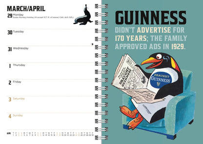 Guinness A5 Diary 2027