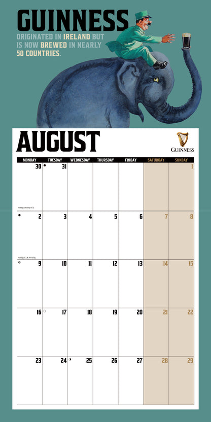 Guinness, Lovely Day for a Wall Calendar 2027